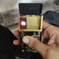 Stylish 2 in 1 USB Rechargeable Cigarette Case with Lighter