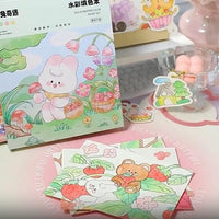 Cartoon Art Coloring Painting Set for Kid's